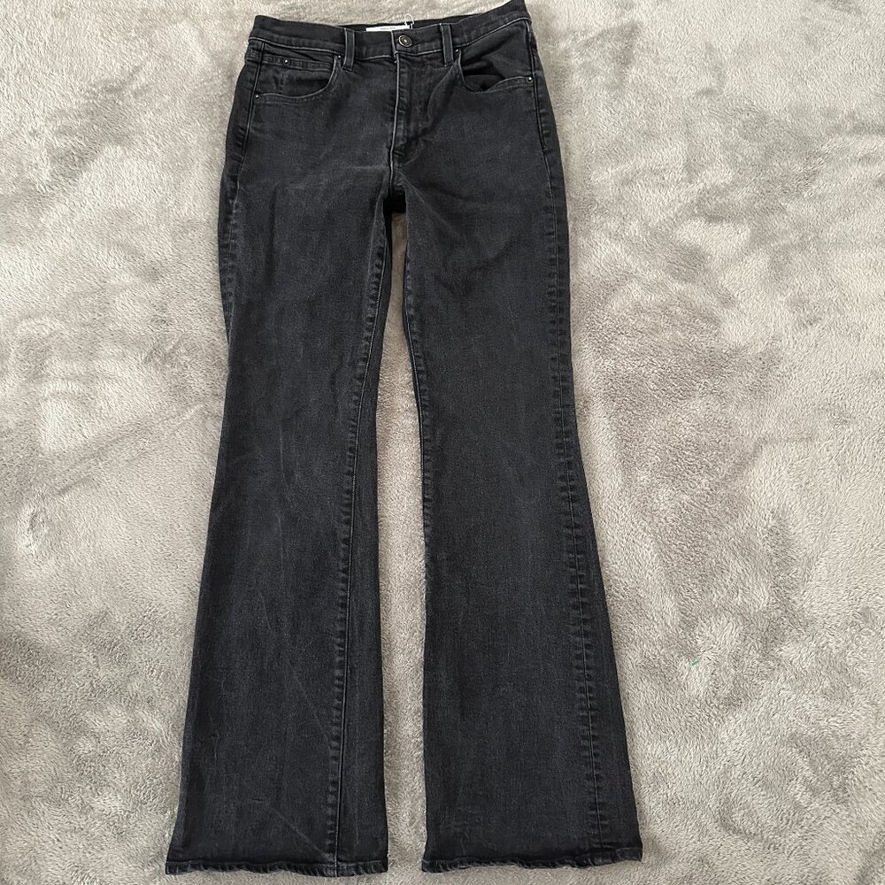 SLVRLAKE Reese High Rise Flare Boot Cut Jeans Black Women's size 29
